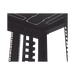 Gabinete Profesional para Telecomunicaciones de 45UR, 1200 mm Profundidad, Incluye 2 Organizadores Verticales de 45 Unidad...