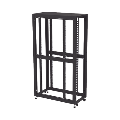 Gabinete Profesional para Telecomunicaciones de 45UR, 1200 mm Profundidad, Incluye 2 Organizadores Verticales de 45 Unidad...
