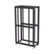 Gabinete Profesional para Telecomunicaciones de 45UR, 1200 mm Profundidad, Incluye 2 Organizadores Verticales de 45 Unidad...