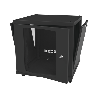 Gabinete Profesional para Telecomunicaciones de 12UR, 638 mm Profundidad. LINKEDPRO BY EPCOM - Vista 2