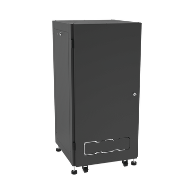 Gabinete Profesional para Telecomunicaciones de 19in, Instalación a Piso, 24UR, 600 mm Profundidad, Se envía el Gabinete A...