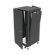 Gabinete Profesional para Telecomunicaciones de 19in, Instalación a Piso, 24UR, 600 mm Profundidad, Se envía el Gabinete A...