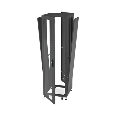 Gabinete para Telecomunicaciones Rack Estándar de 19", 42UR, 600 mm Ancho x 600 mm Profundidad. Fabricado en Acero, Se env...
