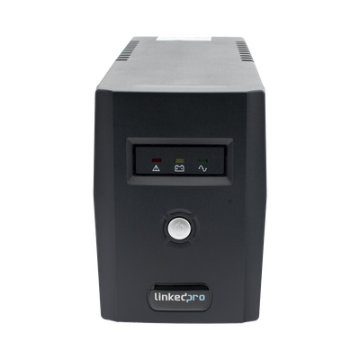 UPS 800VA/480 W Línea Interactiva 120Vca / 6 tomas 5-15R (4 Respaldadas) / Regulación de Voltaje / Protección RJ45 LINKEDP...