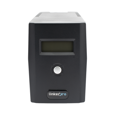 UPS 800VA/480 W Pantalla LCD / Línea Interactiva 120Vca / 6 tomas 5-15R (4 Respaldadas) / Regulación de Voltaje / Protecci...