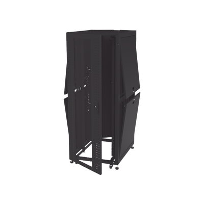 Gabinete para Telecomunicaciones Rack Estándar de 19", 42UR, 800 mm Ancho x 1000 mm Profundidad. Fabricado en Acero, Se en...