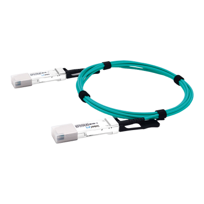Cable AOC QSFP56 de 200 Gbps a 200 Gbps / Cable de fibra óptica Activo / Longitud: 3 metros - LINKEDPRO