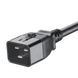 PANDUIT LPCB11-X - Cable de Alimentación / IEC C20 a C19 / Bloqueo Dual / 15 AWG / 16A 250V / 60 cm (2 pies) / Paquete 10 pzas | SIERRA STORE