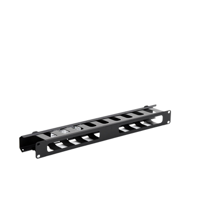 Organizador de Cables Horizontal de 1U para Rack de 19" con Cubierta Metálica LINKEDPRO BY EPCOM - Vista 2