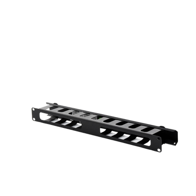 Organizador de Cables Horizontal de 1U para Rack de 19" con Cubierta Metálica LINKEDPRO BY EPCOM - Vista 3
