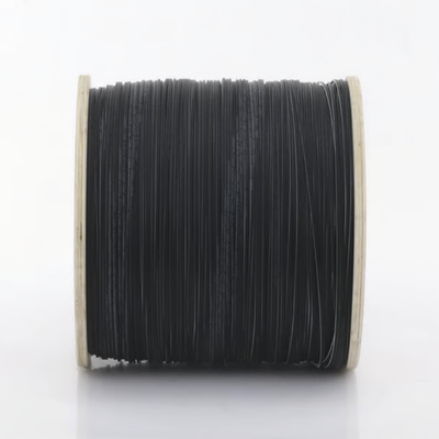 Carrete de 2 Kilómetros de Fibra Óptica Drop Plana, Interior/Exterior G.657A2 Monomodo de 1 Hilo (Unifibra), Dieléctrica, ...
