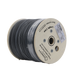 Carrete de 2 km de Fibra Óptica Drop Plana, Interior/Exterior G.657A2 Monomodo de 2 Hilos (Bifibra), Dieléctrica, Forro Ne...