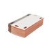 Etiqueta Autolaminada para Identificación de Fibra Óptica Paquete de 25 Piezas, Para Uso Interior/Exterior, Dimensiones de...