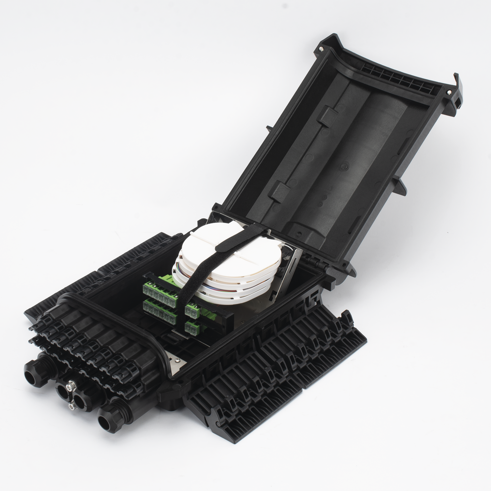 LINKEDPRO BY EPCOM LP-FAT16DB - Caja de Distribución de Fibra Óptica / 16 Puertos SC/APC / IP68 / IK10 / Splitter 1x16 Incluido / | SIERRA STORE