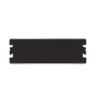 Placa Ciega Color Negro para Distribuidor de Fibra Óptica LP-ODF-8024 | SIERR...