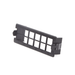 Placa Acopladora Vacía para Distribuidor de Fibra Óptica LP-ODF-8024, Acepta 12 Acopladores SC Simplex o 12 Acopladores LC...