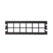 Placa Acopladora Vacía para Distribuidor de Fibra Óptica LP-ODF-8024, Acepta 12 Acopladores SC Simplex o 12 Acopladores LC...