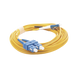 Jumper de Fibra Óptica Monomodo 9/125 LC/UPC-SC/UPC, PVC, 2.0 mm, Dúplex, Amarillo, 5 Metros (16.40 Pies) LINKEDPRO BY EPC...