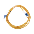 LINKEDPRO BY EPCOM LP-FO-LCU-LCU-03 - Jumper de Fibra Óptica / Monomodo 9/125 / LC/UPC-LC/UPC / PVC 2.0 mm / Dúplex / Amarillo / 3 m | SIERRA STORE