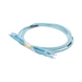 Jumper de Fibra Óptica Multimodo OM3 50/125 LC-LC OFNR (Riser), 2.0 mm, Dúplex, Aqua, 2 Metros (6.56 Pies) - LINKEDPRO BY ...