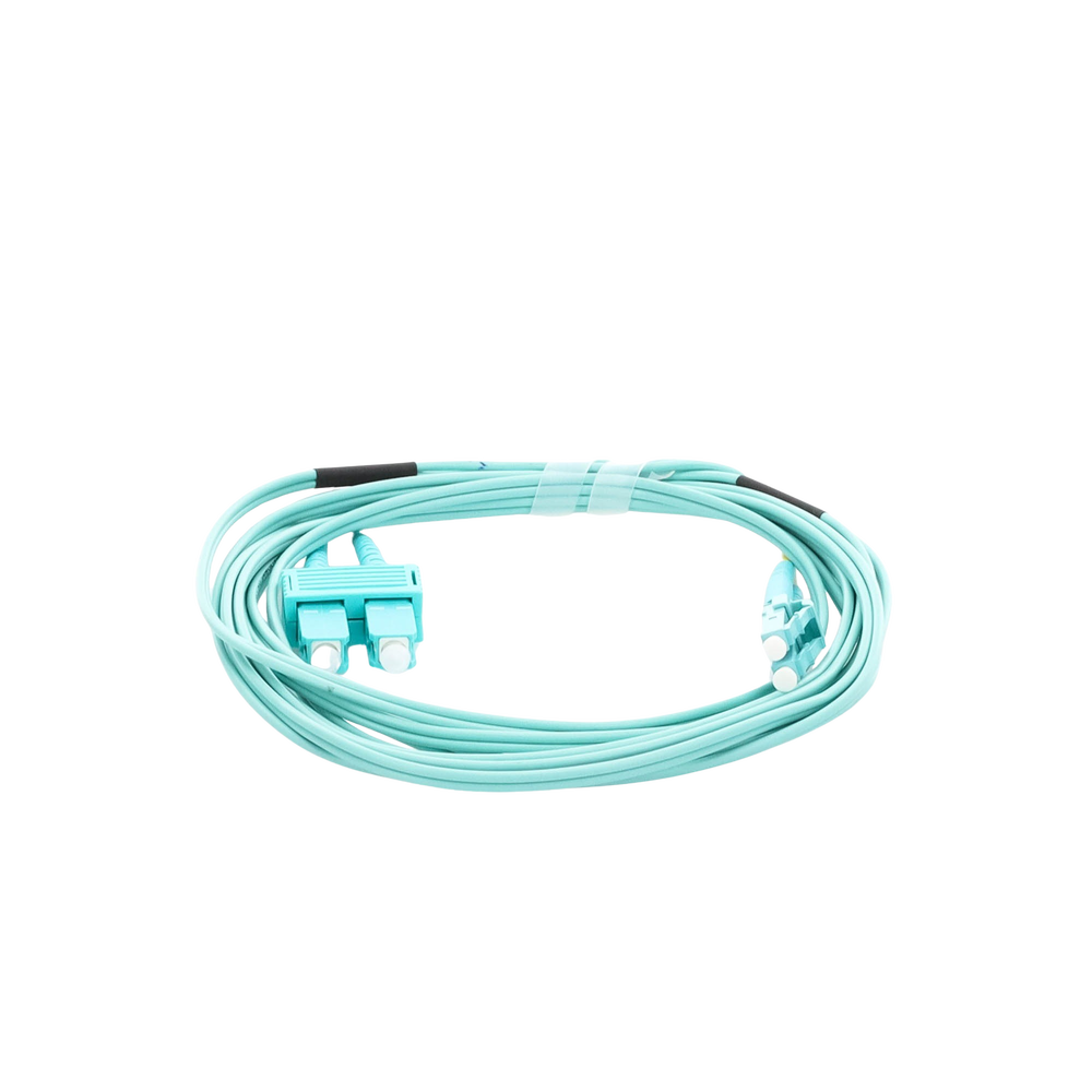 LINKEDPRO BY EPCOM LP-FOM3-LCSC-R03 - Jumper de Fibra Óptica / Multimodo OM3 50/125 / LC-SC Dúplex / OFNR Riser / 2.0 mm / 3 m (9.84 | SIERRA STORE