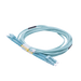 Jumper de Fibra Óptica Multimodo OM4 50/125 LC-LC OFNR (Riser), 2.0 mm, Dúplex, Aqua, 3 Metros (9.84 Pies) - LINKEDPRO BY ...
