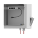 Gabinete de Exterior con Rack de 19" de 9UR con Ventiladores y Termostato, Se envía el Gabinete armado, (Montaje a poste o...