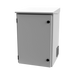 Gabinete de Exterior con Rack de 19" de 16U con Ventiladores y Termostato, Se envía el Gabinete Armado. (Montaje a poste o...