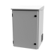 Gabinete de Exterior con Rack de 19" de 16U con Ventiladores y Termostato, Se envía el Gabinete Armado. (Montaje a poste o...