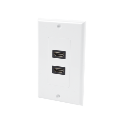 Placa de Pared de 2 Puertos HDMI Hembra a Hembra - LINKEDPRO BY EPCOM