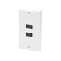 Placa de Pared de 2 Puertos HDMI Hembra a Hembra | SIERRA STORE