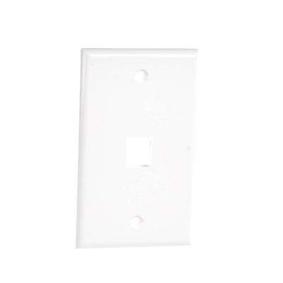 Placa de Pared de 1 Puerto, Keystone, Color Blanco LINKEDPRO BY EPCOM - Vista 2