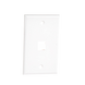 Placa de Pared de 1 Puerto, Keystone, Color Blanco LINKEDPRO BY EPCOM - Vista 2