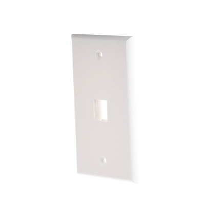Placa de Pared de 1 Puerto, Keystone, Color Blanco LINKEDPRO BY EPCOM - Vista 3