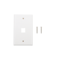 Placa de Pared de 1 Puerto, Keystone, Color Blanco - LINKEDPRO BY EPCOM