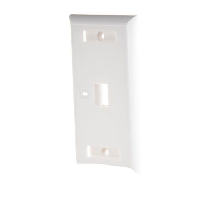 Placa de Pared de 1 Puerto, Keystone, con Espacio para Etiqueta, Color Blanco LINKEDPRO BY EPCOM - Vista 5