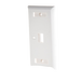 Placa de Pared de 1 Puerto, Keystone, con Espacio para Etiqueta, Color Blanco LINKEDPRO BY EPCOM - Vista 5