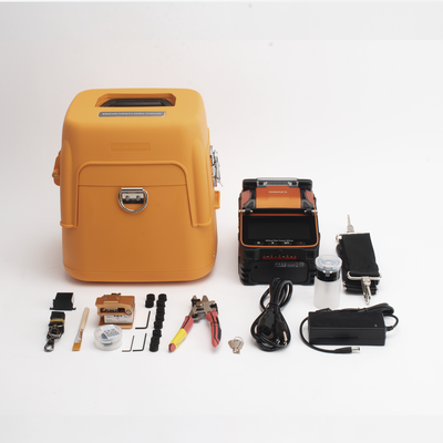 Fusionadora de Fibra Óptica Multimodo y Monomodo / 6 Motores / Alineación por Núcleo / OPM + VFL / Capacitación Remota Gra...