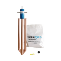 Electrodo para Corriente Máxima de 200 Amp. con Compuesto Mejorador de Terreno - LINKEDPRO BY EPCOM