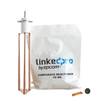Electrodo para Corriente Máxima de 30 Amp. con Compuesto Mejorador de Terreno - LINKEDPRO BY EPCOM