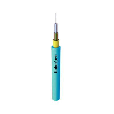 Cable de Fibra Óptica Multimodo OM3 50/125, 6 Hilos, para Interior, Tight Buffer 900µm, OFNR Riser, Dieléctrica, Precio Po...