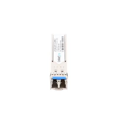 Transceptor Óptico Industrial SFP (Mini-Gbic) / Multimodo 1310 nm / 1.25 Gbps / 1000BASE-SX / Conectores LC/UPC Dúplex / D...