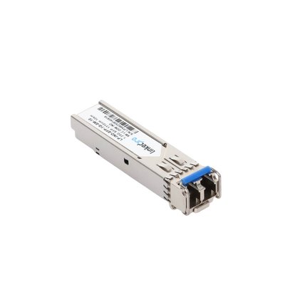 Transceptor Óptico Industrial SFP (Mini-Gbic) / Monomodo 1310 nm / 1.25 Gbps / 1000BASE-LX / Conectores LC/UPC Dúplex / DD...