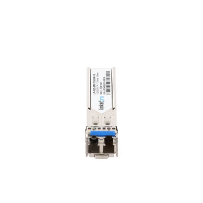 Transceptor Óptico Industrial SFP (Mini-Gbic) / Monomodo 1310 nm / 1.25 Gbps / 1000BASE-LX / Conectores LC/UPC Dúplex / DD...
