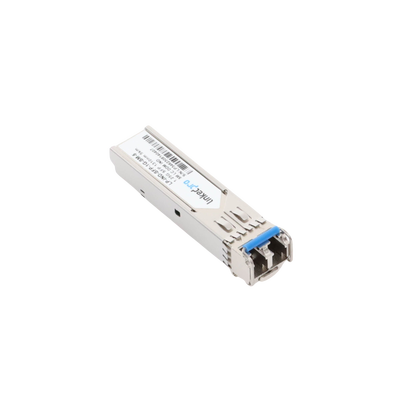 Transceptor Óptico Industrial SFP (Mini-Gbic) / Monomodo 1310 nm / 1.25 Gbps / 1000BASE / Conectores LC/UPC Dúplex / DDM /...