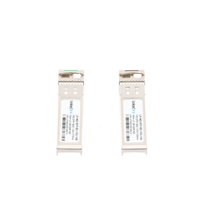Transceptores Ópticos Industriales Bidireccionales SFP+ (Mini-Gbic) / Monomodo 1270 & 1330 nm / 10 Gbps / 10GBASE / Conect...
