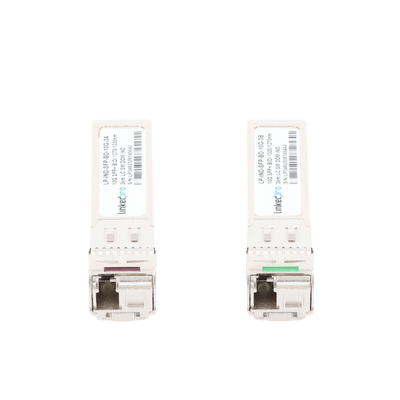 Transceptores Ópticos Industriales Bidireccionales SFP+ (Mini-Gbic) / Monomodo 1270 & 1330 nm / 10 Gbps / 10GBASE / Conect...