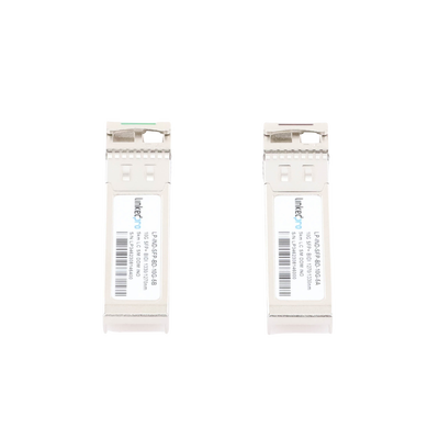 Transceptores Ópticos Industriales Bidireccionales SFP+ (Mini-Gbic) / Monomodo 1270 & 1330 nm / 10 Gbps / 10GBASE / Conect...