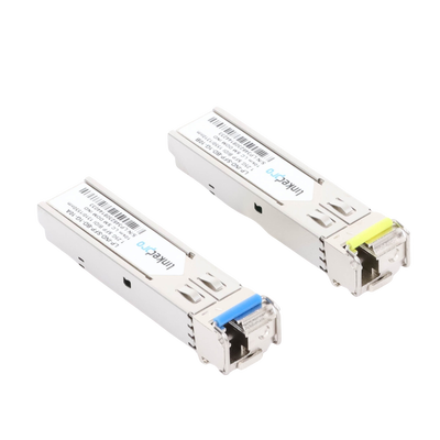 Transceptores Ópticos Industriales Bidireccionales SFP (Mini-Gbic) / Monomodo 1310 & 1550 nm / 1.25 Gbps / 1000BASE-BX / C...