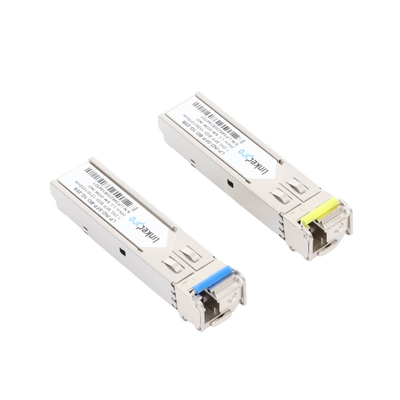 Transceptores Ópticos Industriales Bidireccionales SFP (Mini-Gbic) / Monomodo 1310 & 1550 nm / 1.25 Gbps / 1000BASE-BX / C...